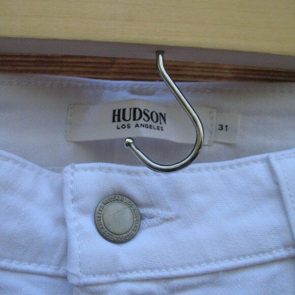 NWT Hudson White Super Skinny Jeans - Picture 7 of 8